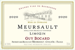 2020 Meursault, Limozin, Domaine Guy Bocard